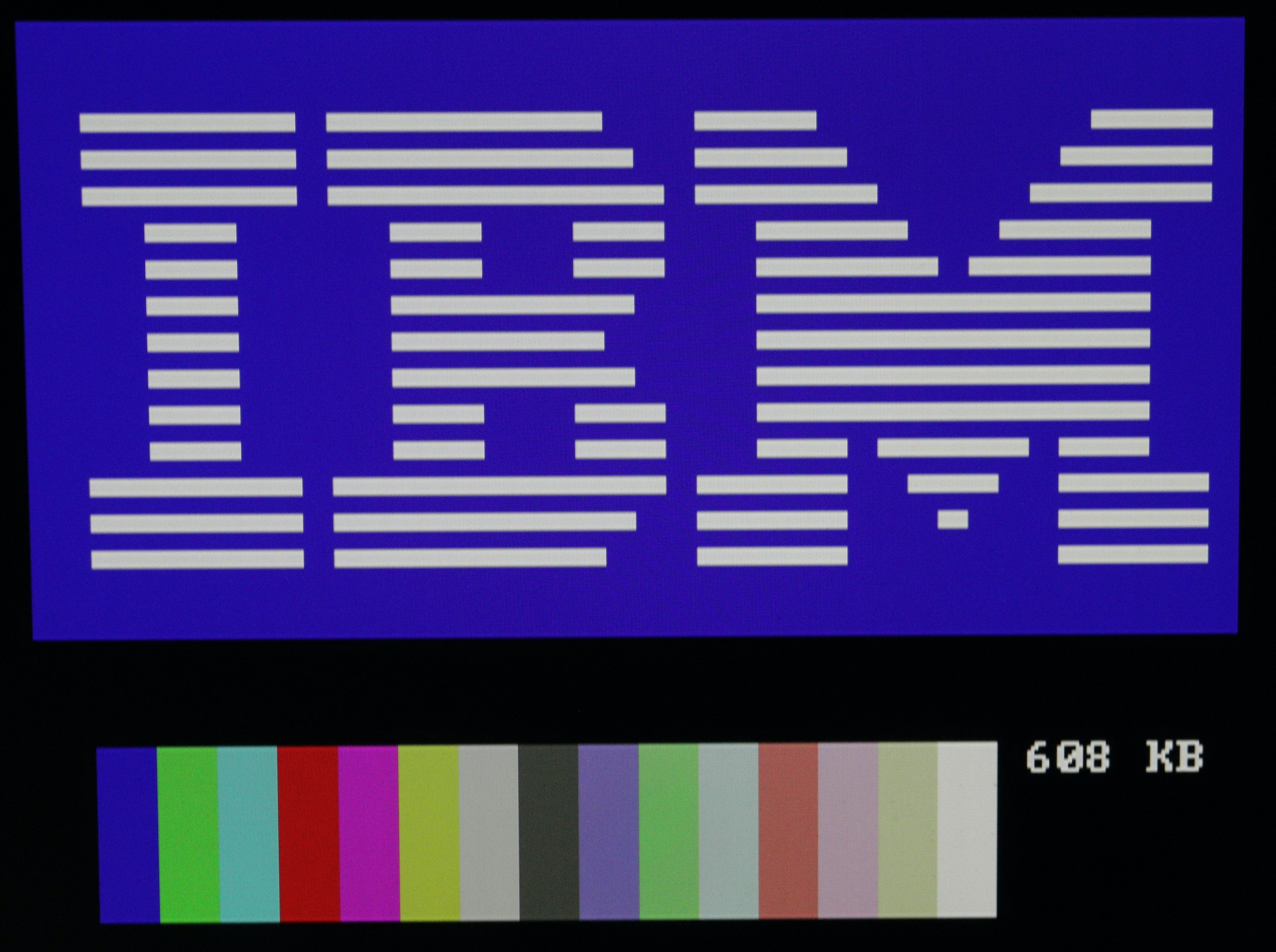 PCJR_diode_screen