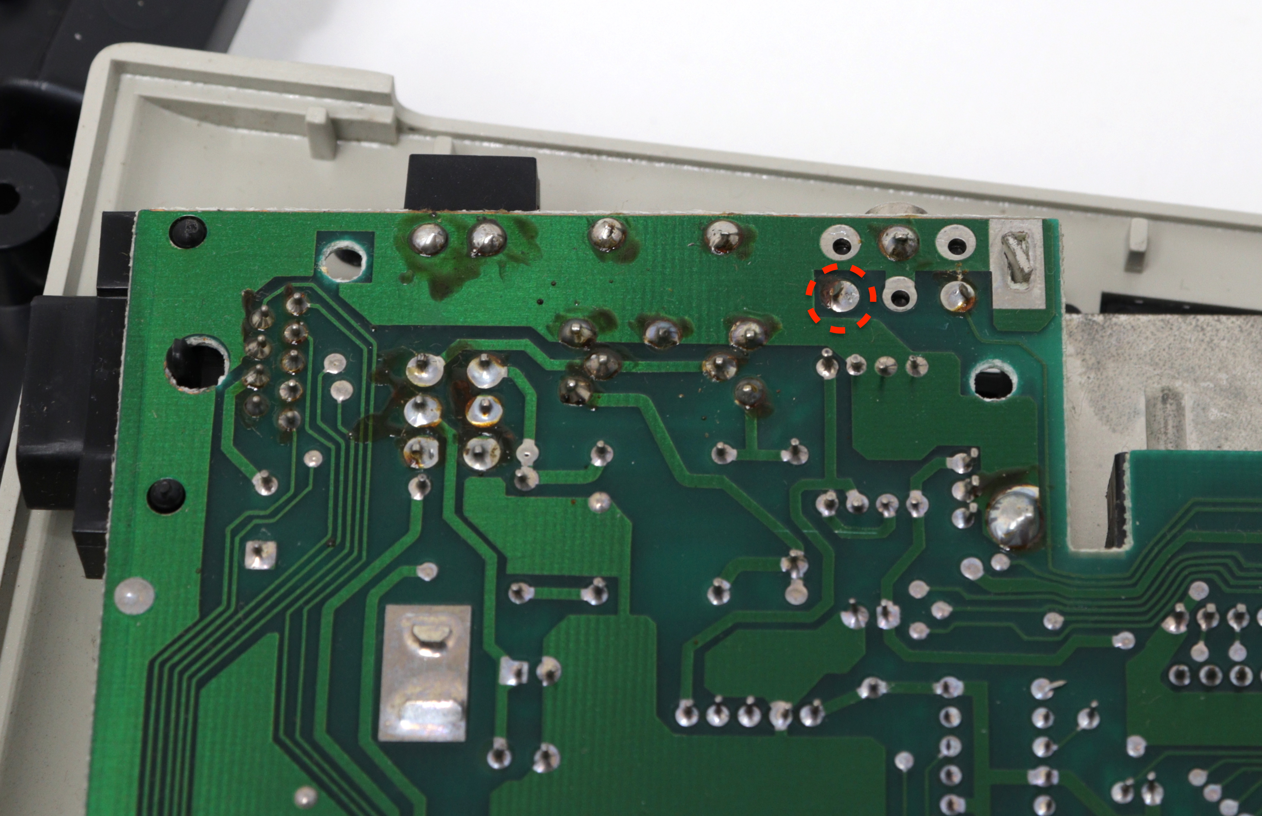 Commodore MAX - hang csatlakozó nem használt pin