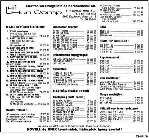 CHIP Magazin 1991 06