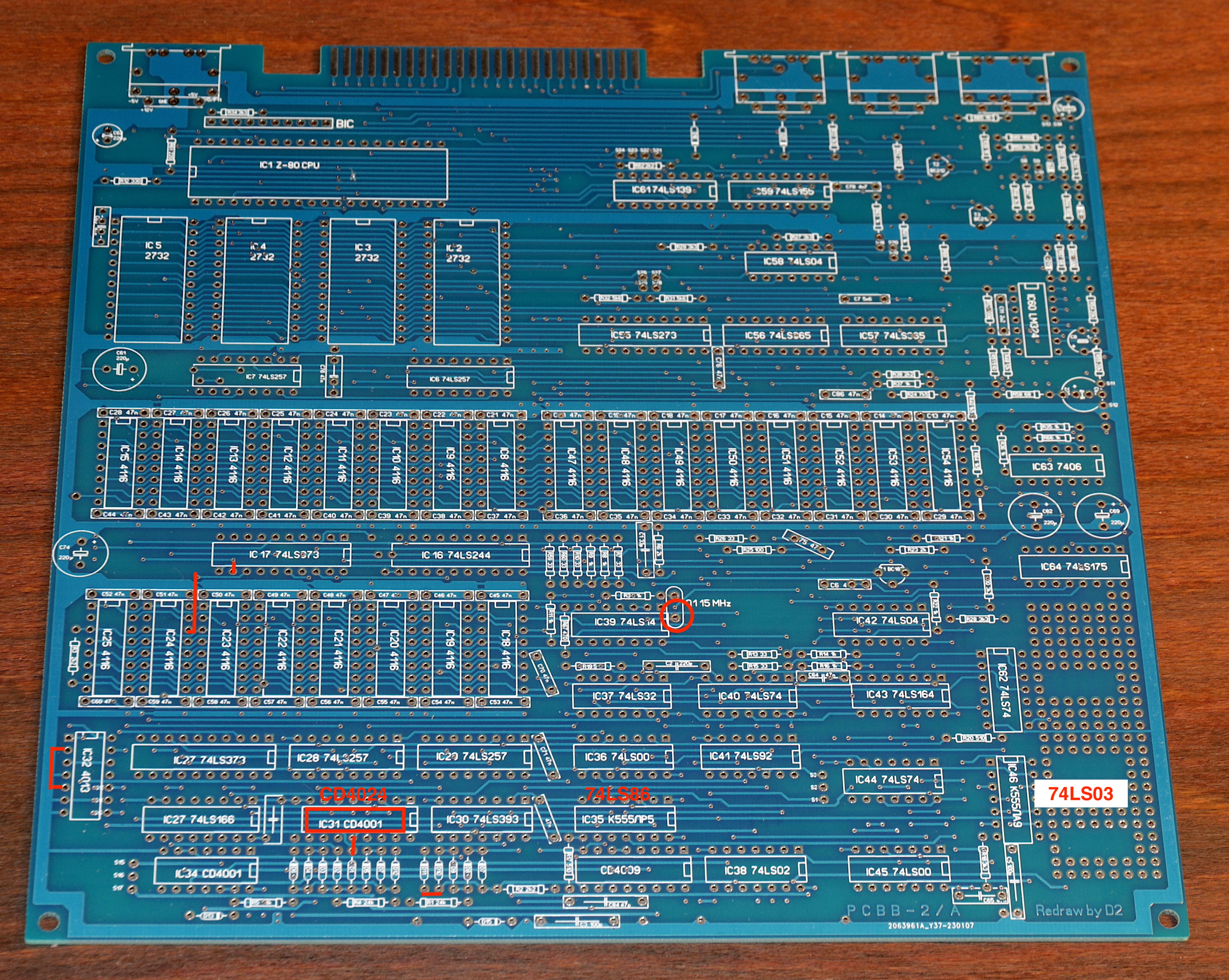 PCB hibák