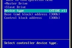XTIDE controller config