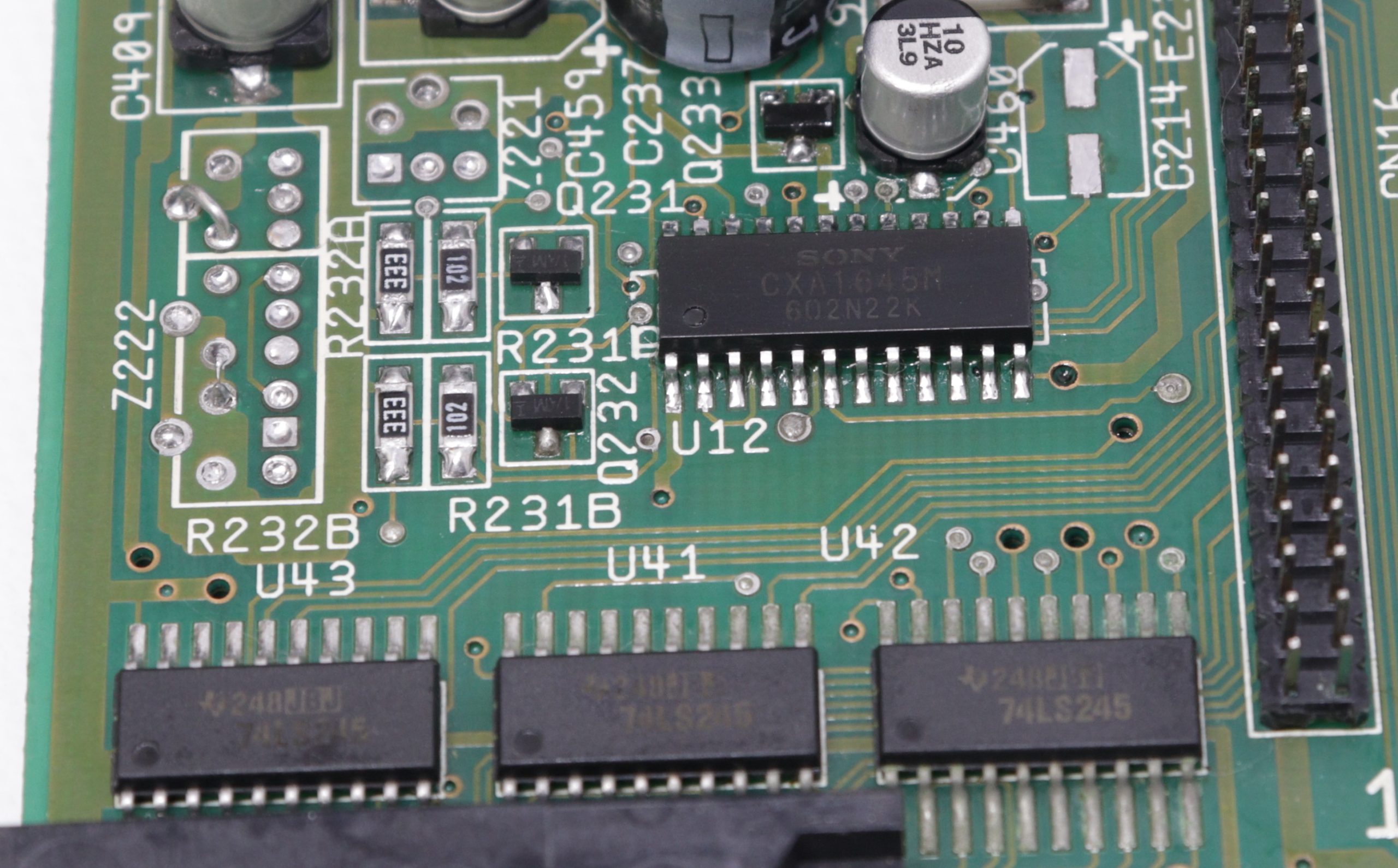 Amiga 600 kompozit javítás