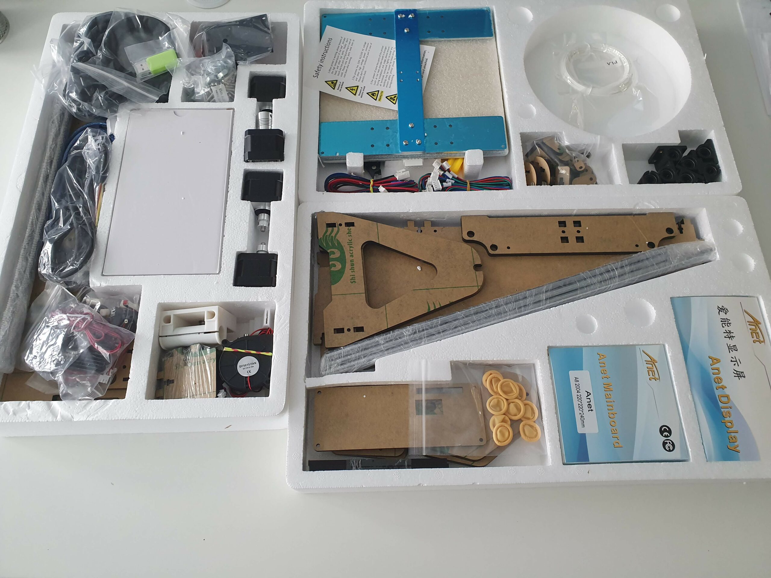 3D nyomtató építés – Anet A8